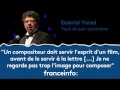 Capture de la vidéo Gabriel Yared : "Je Ne Regarde Pas L'image Pour Composer"