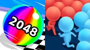 Ball Run 2048 | Count Master - All Level Gameplay Android,iOS - NEW MOD APK UPDATE GAMEPLAY