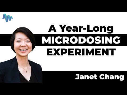 A Year Long MICRODOSING EXPERIMENT Janet Chang