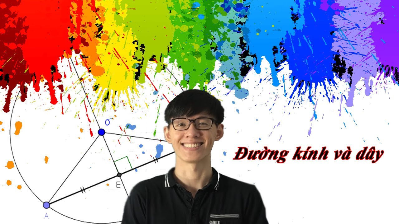 Toán 9| Hình 5 : Đường kính và dây cung của đường tròn - youtube