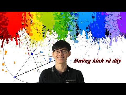 Video Toán 9| Hình 5 : Đường kính và dây cung của đường tròn - youtube