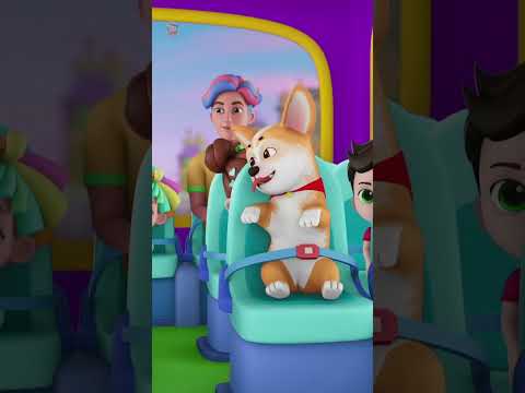 Wheels on the Bus Nursery Rhymes #Shorts #trending #Viral #songforkids