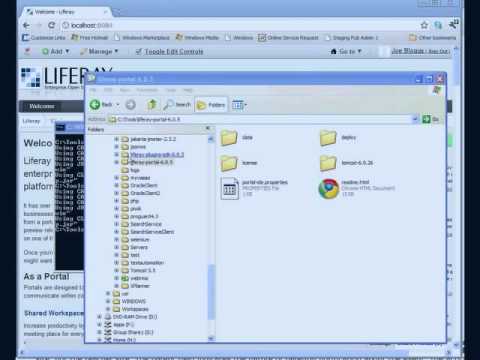 How To Change Company Logo image in Liferay Portal V 6 & below - Watch on Youtube 