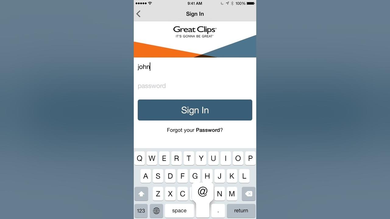 The New Great Clips App with Online CheckIn iPhone Version YouTube