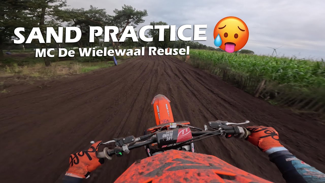 Sand Practice at MC De Wielewaal Reusel (GoPro POV)
