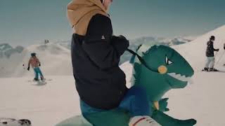 Inflatable Dinosaur Costume