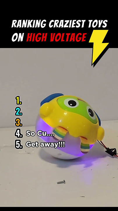 Ranking Toys On High Voltage! (Part 6) #toys