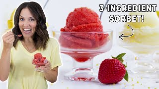 How to Make Homemade Sorbet with ANY Fruit!