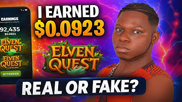 Elven Quest Review 2025 – I Earned $0.0923… REAL or FAKE?!