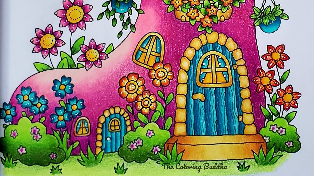 Part 3 Shoe House Magical Tiny HousesAlexandra Dannenmann Coloring