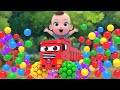 Itsy bitsy spider Color balls + more| Nursery Rhymes &amp; Kids Songs | Kindergarten