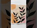 Creative Minimalist Hand painting 🖌️🎨#art #painting #acrylic #creative #shortvideo #trending