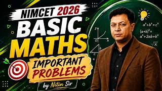 NIMCET 2026 Basic Maths Important Problems 🔥 | Most Expected Questions | INPS Classes