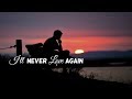 I'll Never Love Again -James Arthur(Lyrics)