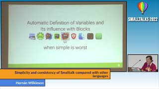 Simplicity and consistency of Smalltalk compared with other languages - Hernán Wilkinson screenshot 1