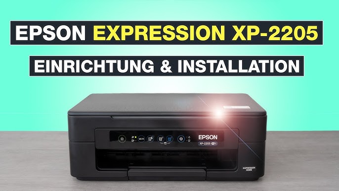 Epson Expression Home XP-3205 Wireless WIFI Printer Overview - YouTube