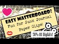 Easy masterboard to altered paper clips for junk journals beginner friendly the paper outpost