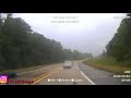 Chevy Camaro takes trooper on a wild pursuit in heavy rain all over a small bag of weed