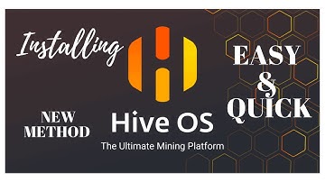 Hive OS | installing | New Method| Easy |