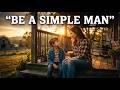 Be A Simple Man II emotional country rock, deep male voice, - Music Video