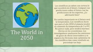 The World in 2050 (EL MUNDO EN EL 2050) Traducción