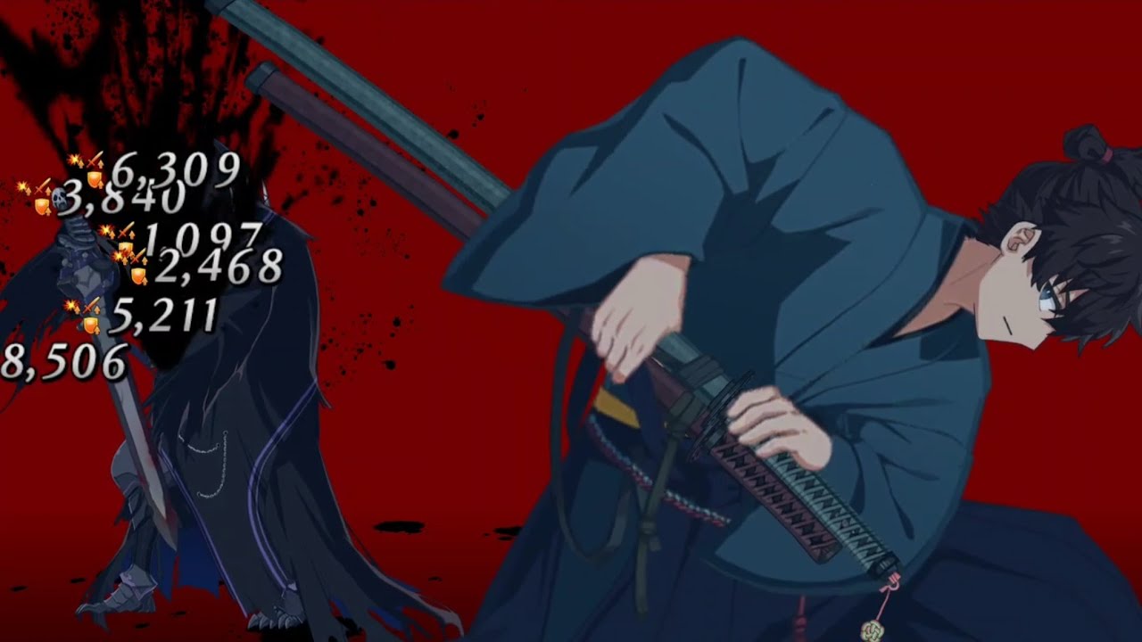 FGO Samurai Remnant Collab CQ -  King Hassan Solo