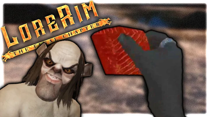 Grollum eating raw fish from Skyrim's rivers