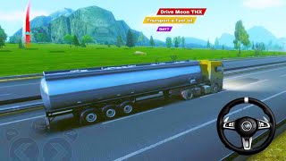 Truckers of europe 3 | Drive Moon THX | Transport a Fuel oil | Realistic driving game
