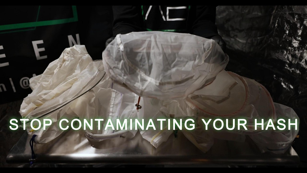 How to Clean Wash Bags + Bubble Hash Washer Setup (No Contamination)