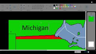 Simple Map of Ohio #mapping