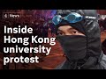 Hong Kong protests: Inside the university campuses becoming makeshift fortresses