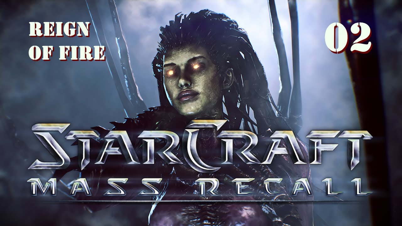 Reign of Fire Hard Walkthrough | StarCraft Mass Recall Queen of Blades Mission 02