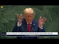 Trump holds UN hostage with unhinged hour long speech