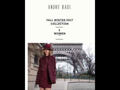 Catálogo André Badi Mujer Libro 2 Otoño Invierno 2017-2018 - YouTube