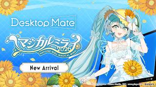 【🎥 Trailer Released 🎉】Hatsune Miku MAGICAL MIRAI 2026 Ver. DLC | Desktop Mate