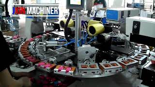High Productivity Automatic Pad Printing Machine  For Cosmetic Tube