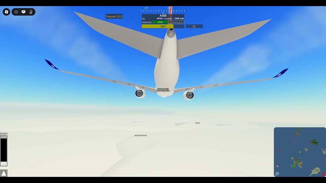Takeoff The Greater Rockford Airport Landing İn Orenji Tokyo İnternational Airport With France A350
