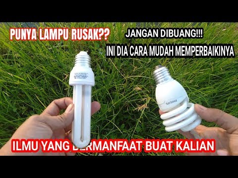 Video: Mengapa mentol lampu terbakar dan bagaimana untuk menanganinya?