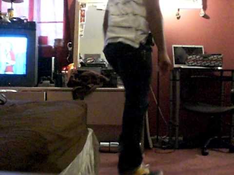 Usher OMG. Shuffling.