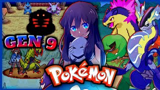 New Pokemon GBA Rom Hack with Gen 1-9 & new story |••••