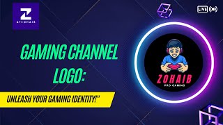 Design Gaming Logo in Canva, Gaming Channel Logo (Canva Tutorial for Beginners 2024) | AtZohaib