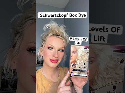 Video Schwarzkopf Platinum Blonde 001 BOX DYE