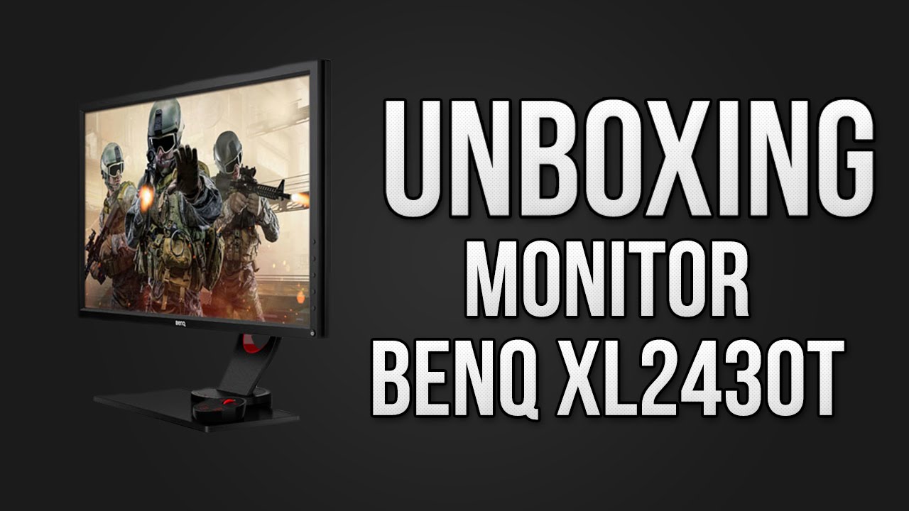Unboxing Monitor BenQ XL2430T [PTBR] YouTube