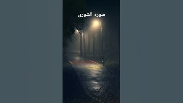 سورة الشورى #quran #اكسبلور