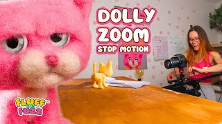 Stop Motion Dolly Zoom (No Motion Control) Fluff and Fuzz News