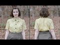 Following a 1950's Blouse Pattern : Sewing through the Decades