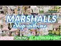 Marshalls easter spring st  patricks day decor 2024 shop with me