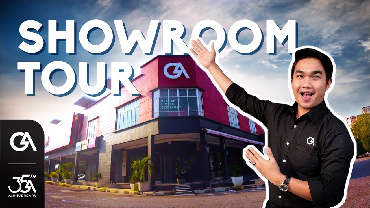 Golden Art Furniture Showroom Tour in Melaka Sofa Armchair Table