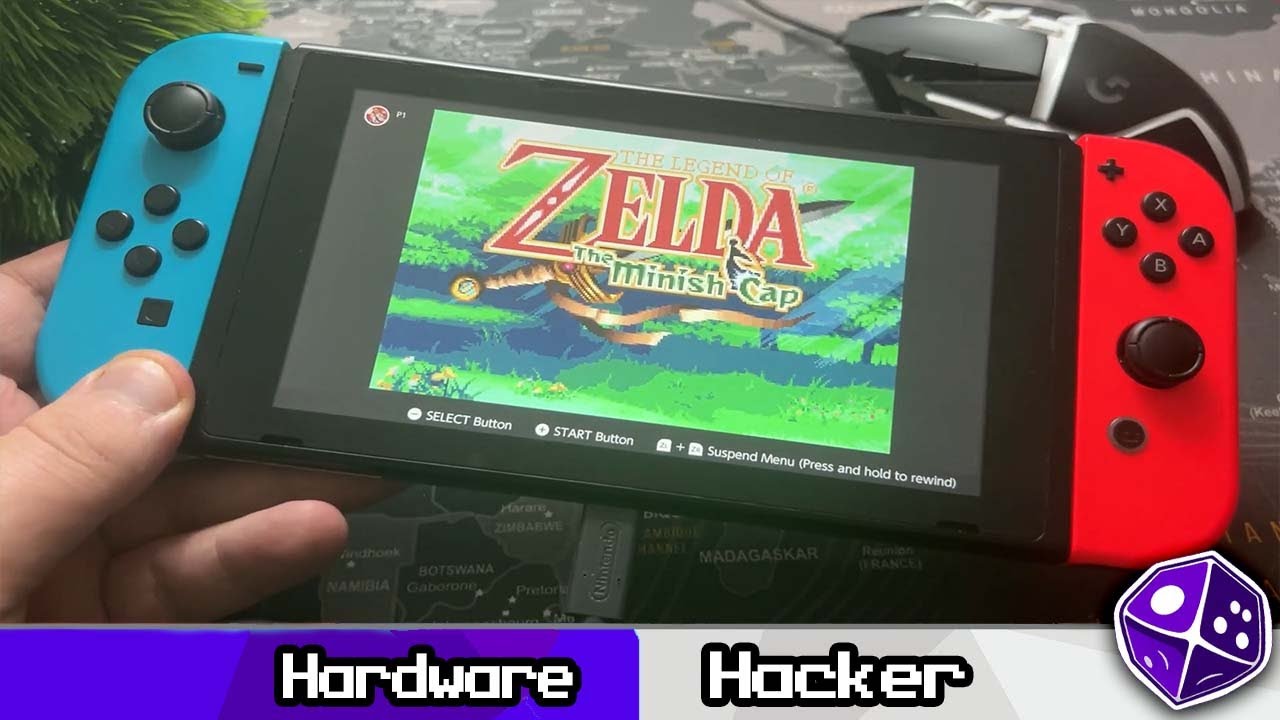 The Legend of Zelda: The Minish Cap | Nintendo Switch handheld gameplay