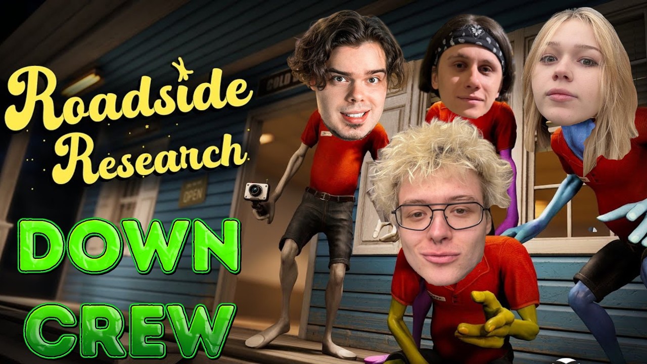 ЛЕХА СО ВСЕМ DOWN CREW УСТРОИЛСЯ НА ЗАПРАВКУ В Roadside Research